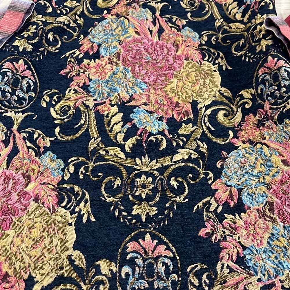 Soft Surroundings Plaid Embroidered Tunic Size XS - Picture 6 of 13